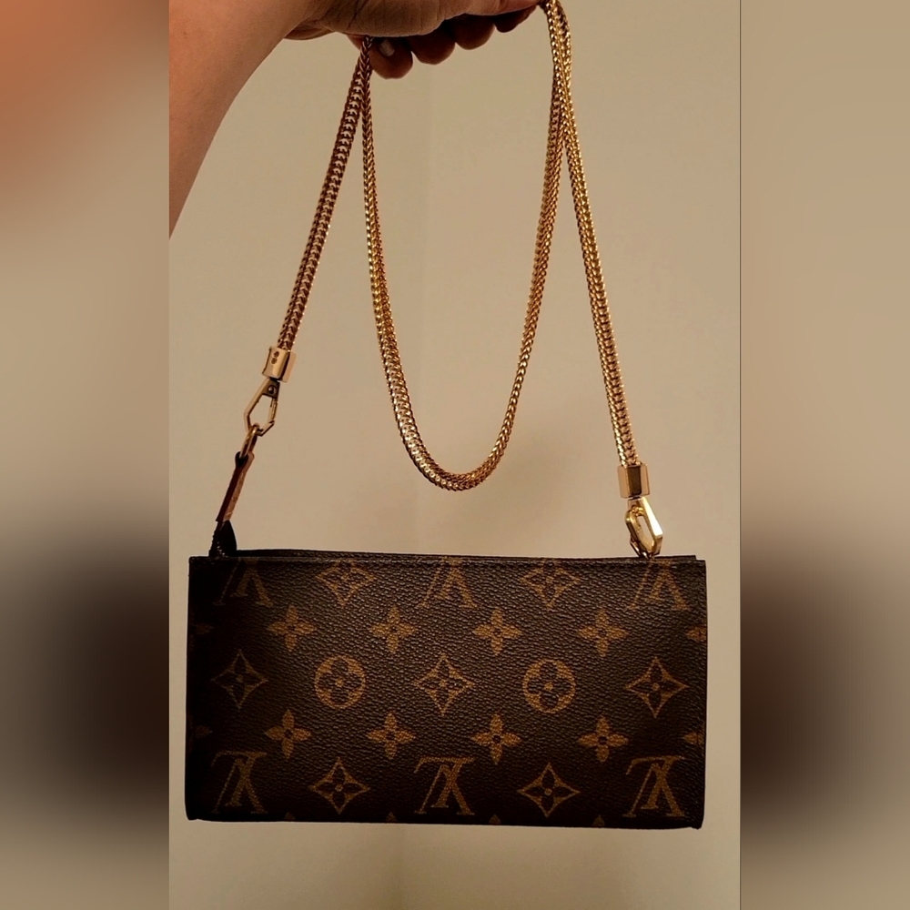 100% Authentic Louis Vuitton Monogram Pouch - Picture 5 of 12